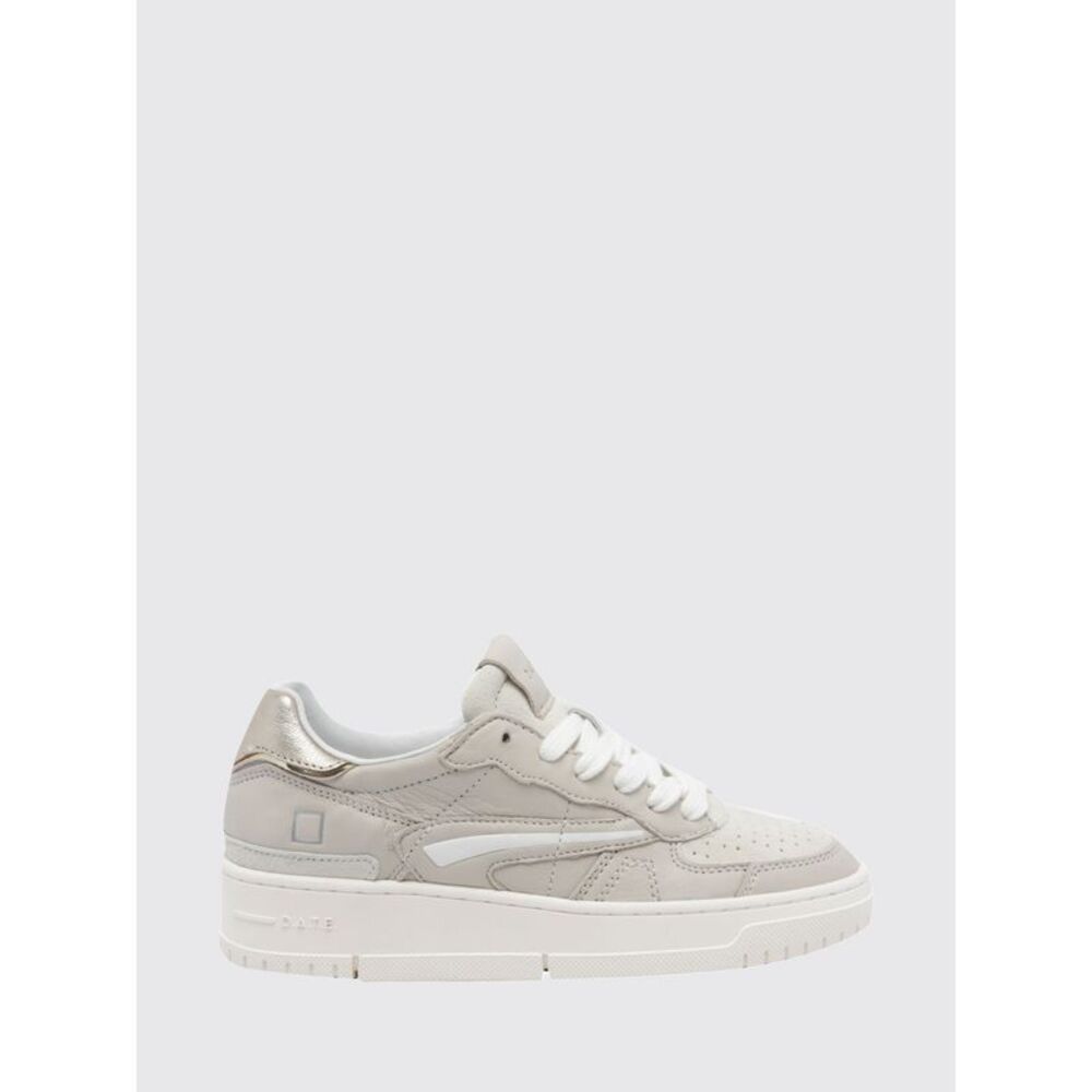 D.A.T.E. Women Torneo Bicolor Leather And Fabric Low-Top Sneakers D.A.T.E.